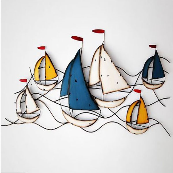 Đồ Trang Trí Wave Sailboat – DTT14